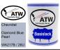 Preview: Chevrolet, Diamond Blue Pearl, WA217B / 26U: 1L Lackdose, von ATW Autoteile West.